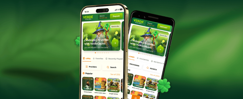 Verde Casino aplikacja